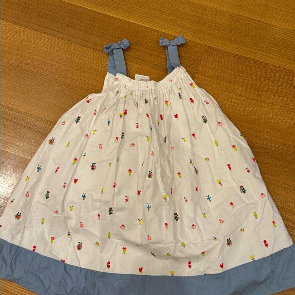 Disney Collection Blue and White Dress Size 5/6